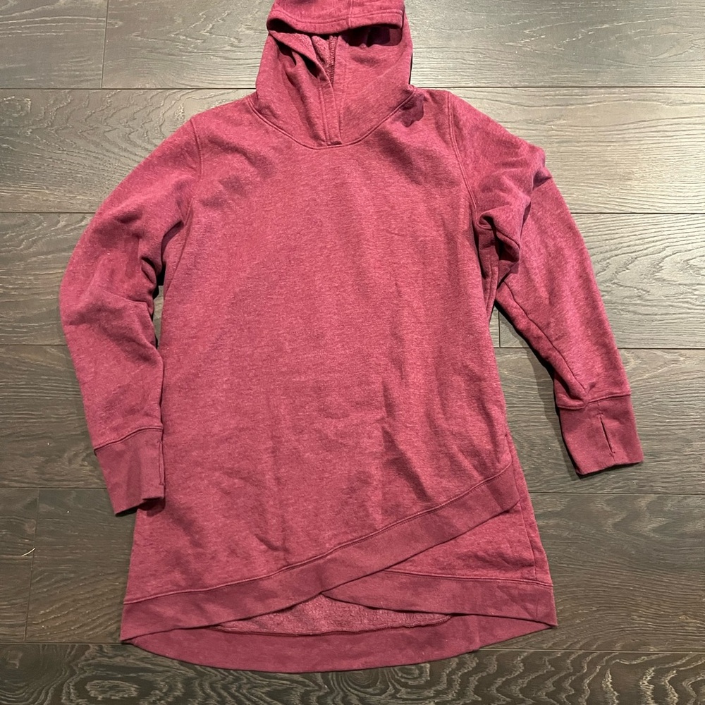 Tek Gear Women's Maroon Hooded Sweater